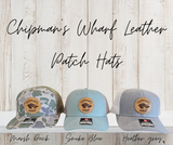 Chipman’s Wharf Leather Patch Hats
